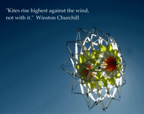 Motivational quote from Winston Churchill